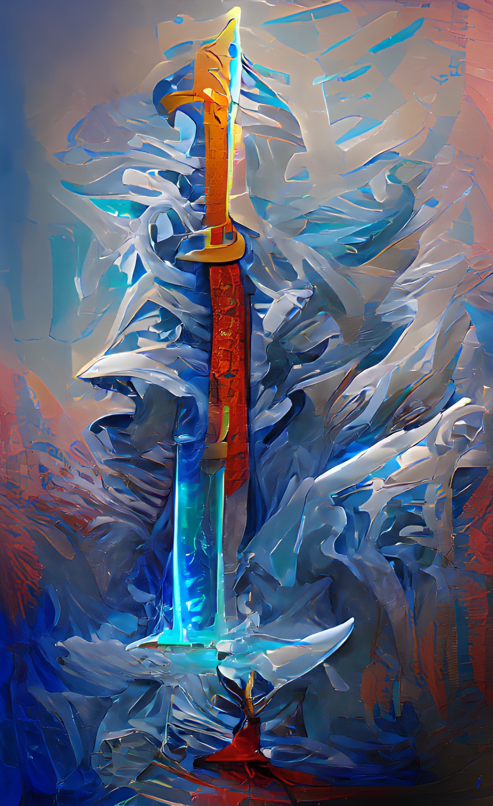 AI-generated NFT art